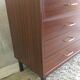 Commode coiffeuse style moderniste années 70