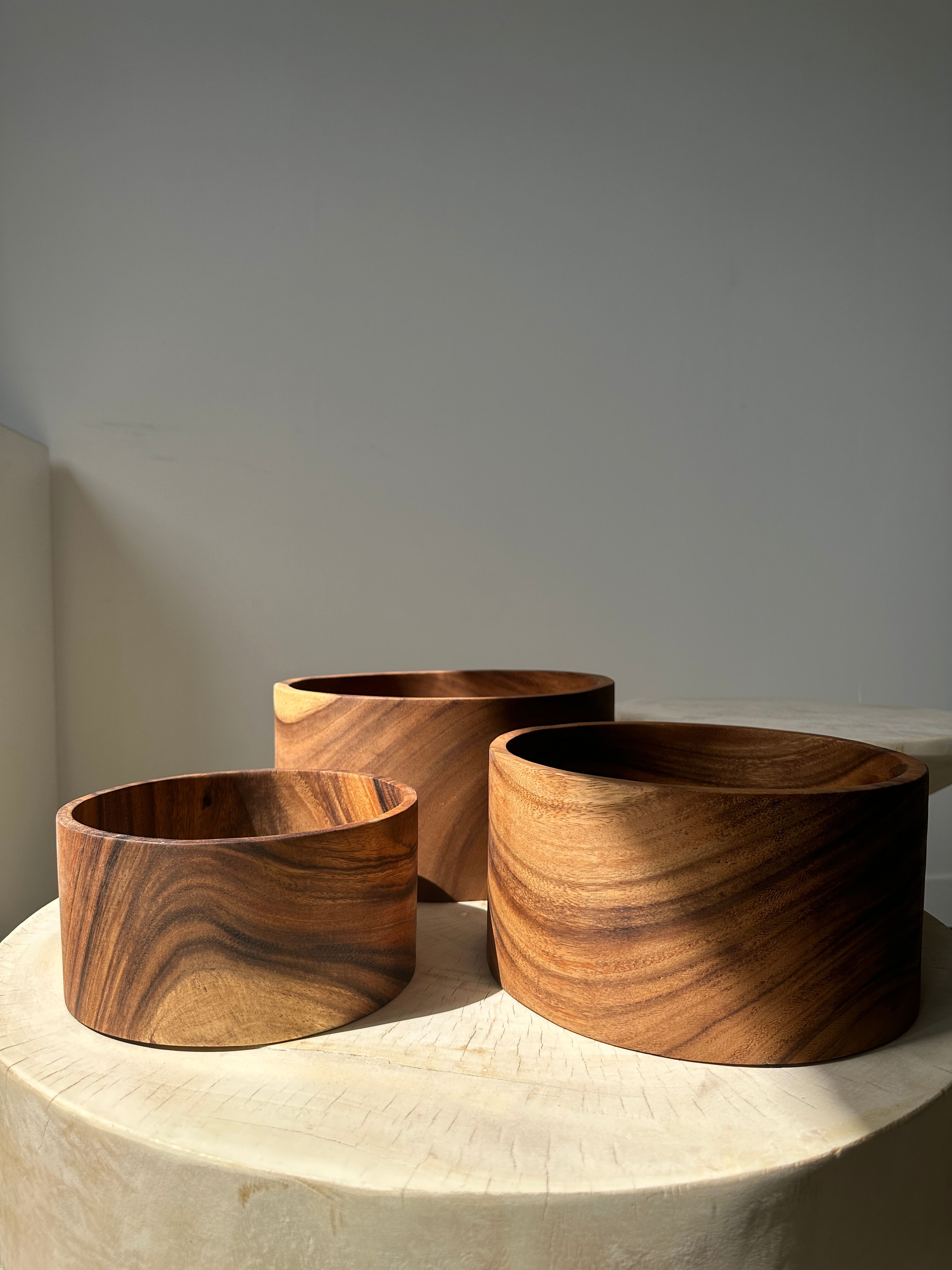 Monoxyl teak cup h:15 d:30