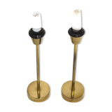 Set of 2 metal table lamps, Sweden, 1970
