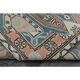 1970s Vintage Turkish Handmade Wool & Cotton Beige Area Rug 115x183