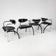 Set of 4 Postmoderne Dining Chairs by Arnold Merckx for Arco, 1980s