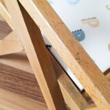 Potty chair, wooden armchair for children, Baumann style