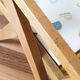 Chaise-pot , fauteuil bois pour enfant  style Baumann