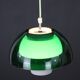 Great looking acrylic pendant lamp by Bent Karlby for ASK Lightings - Model Ergo - Denmark 70's