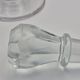 Crystal service from Fains, matching wine carafe and water jug.