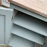 Parisian buffet green grey