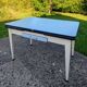 Vintage Formica table efji novoplan with 2 integrated extensions 109/148/197.