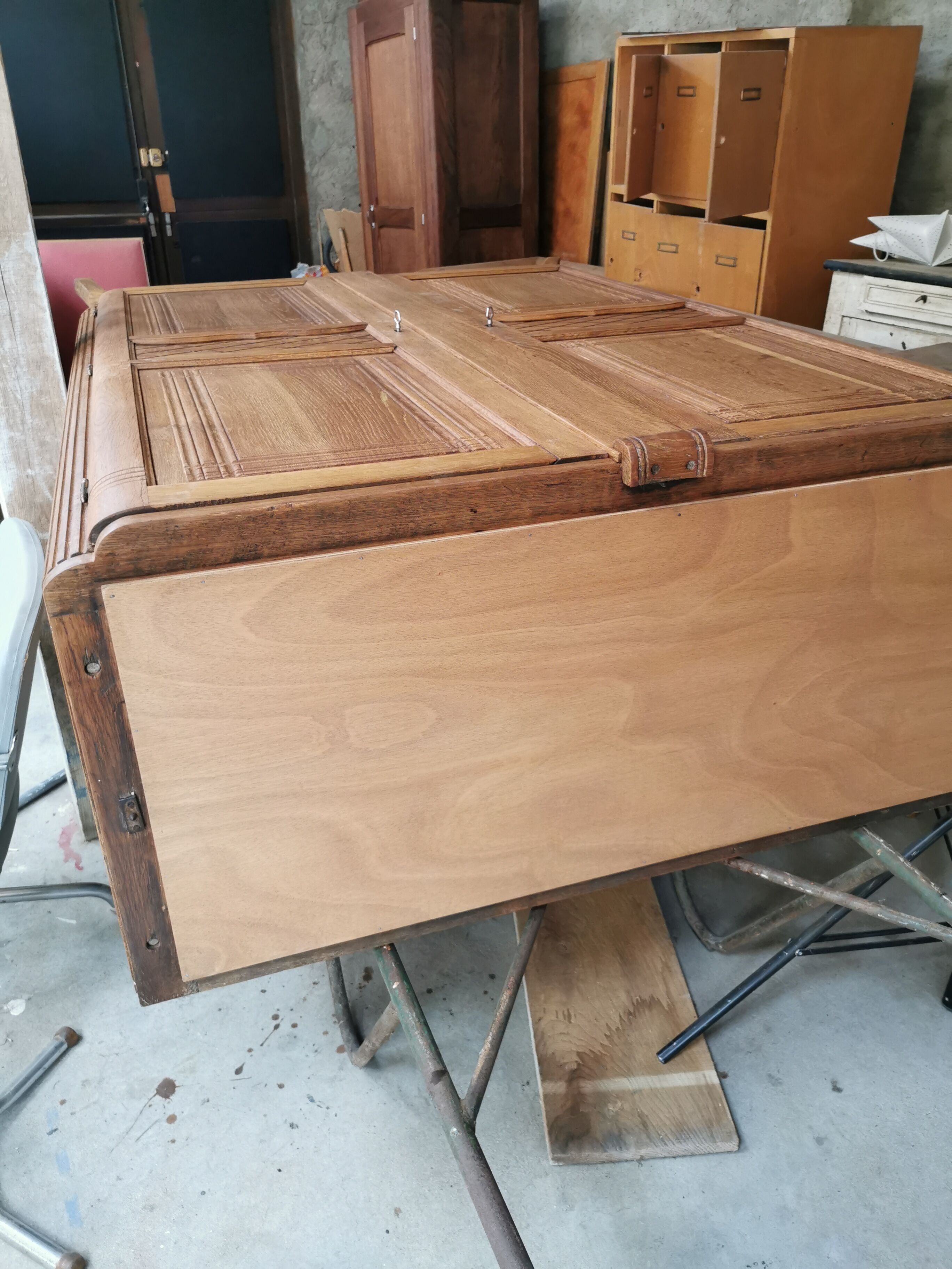 Oak cabinet