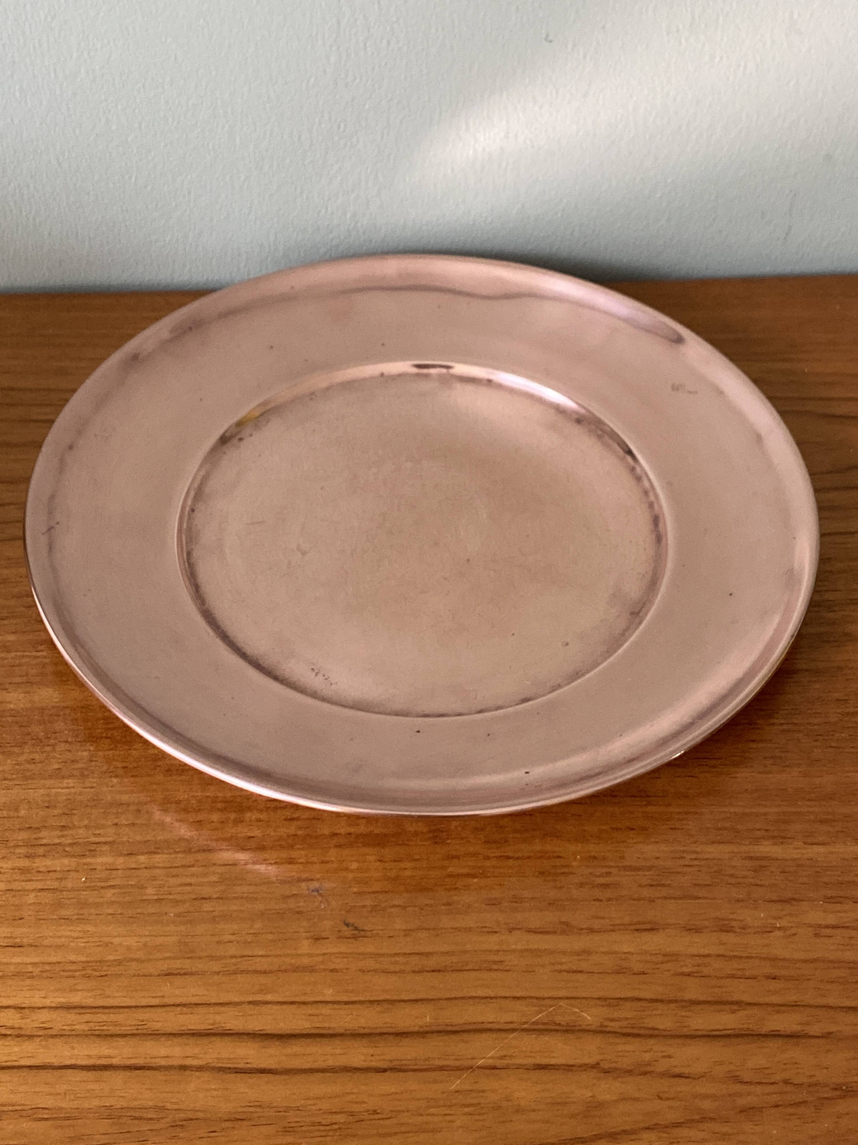 Copper dish / plate