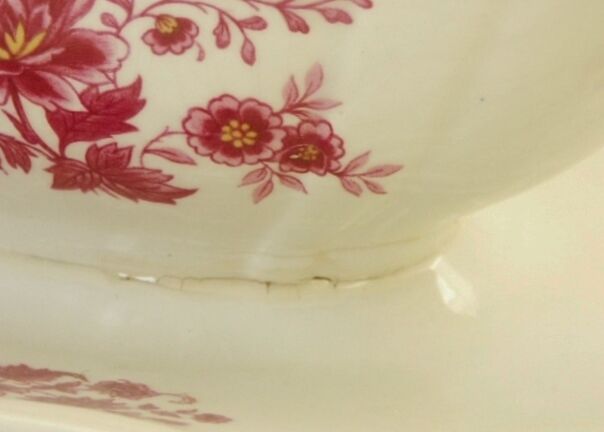 Old sausage Sarreguemines collection Aubusson