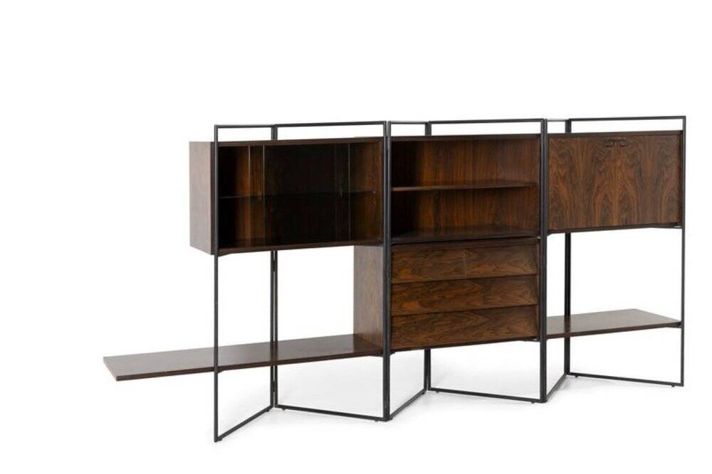 Adjustable wall unit by Taichiro Nakai for La Permanente Mobili, 1953