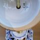 Vintage hand-painted earthenware suspension