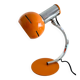 Targetti lamp vintage 1960s space age orange chrome