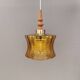 Swedish hanging lamp with double layer glass shades, 1970s