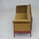 1950s, Danish 2-seater sofa in Biedermeier style, furniture velour.
