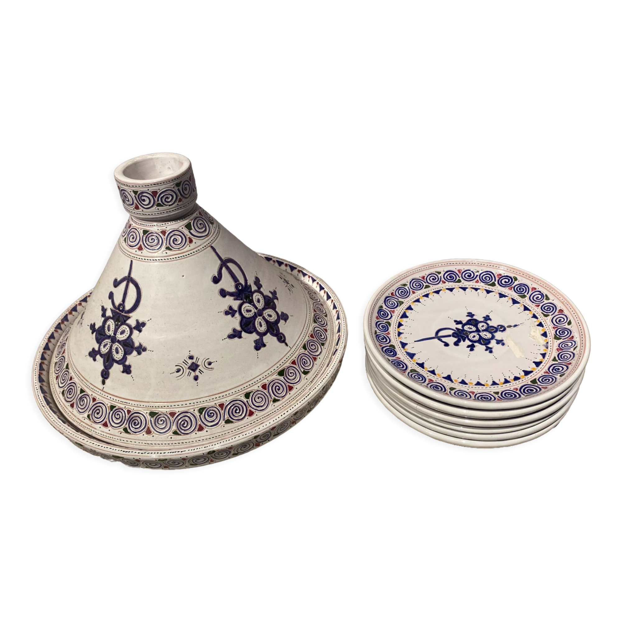 Ceramic tagine set