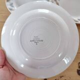 Set of 3 vintage soup plates