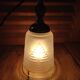Walker lamp lampshade tulip frosted glass paste art deco