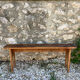 Wooden bench