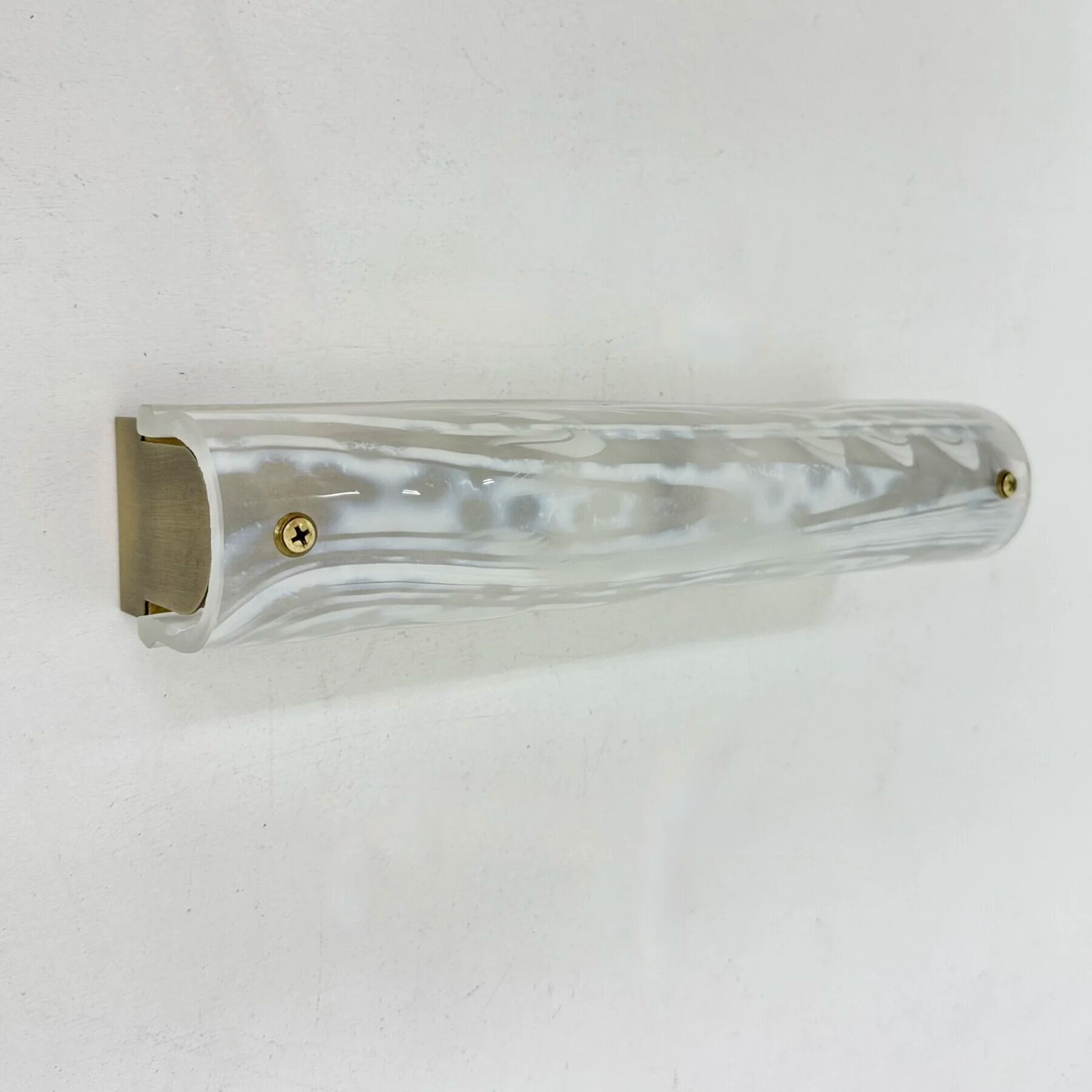 Mid-century design Murano glass wall sconces, Germany, 1970s