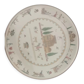 Villeroy and boch cheese dish, American sampler