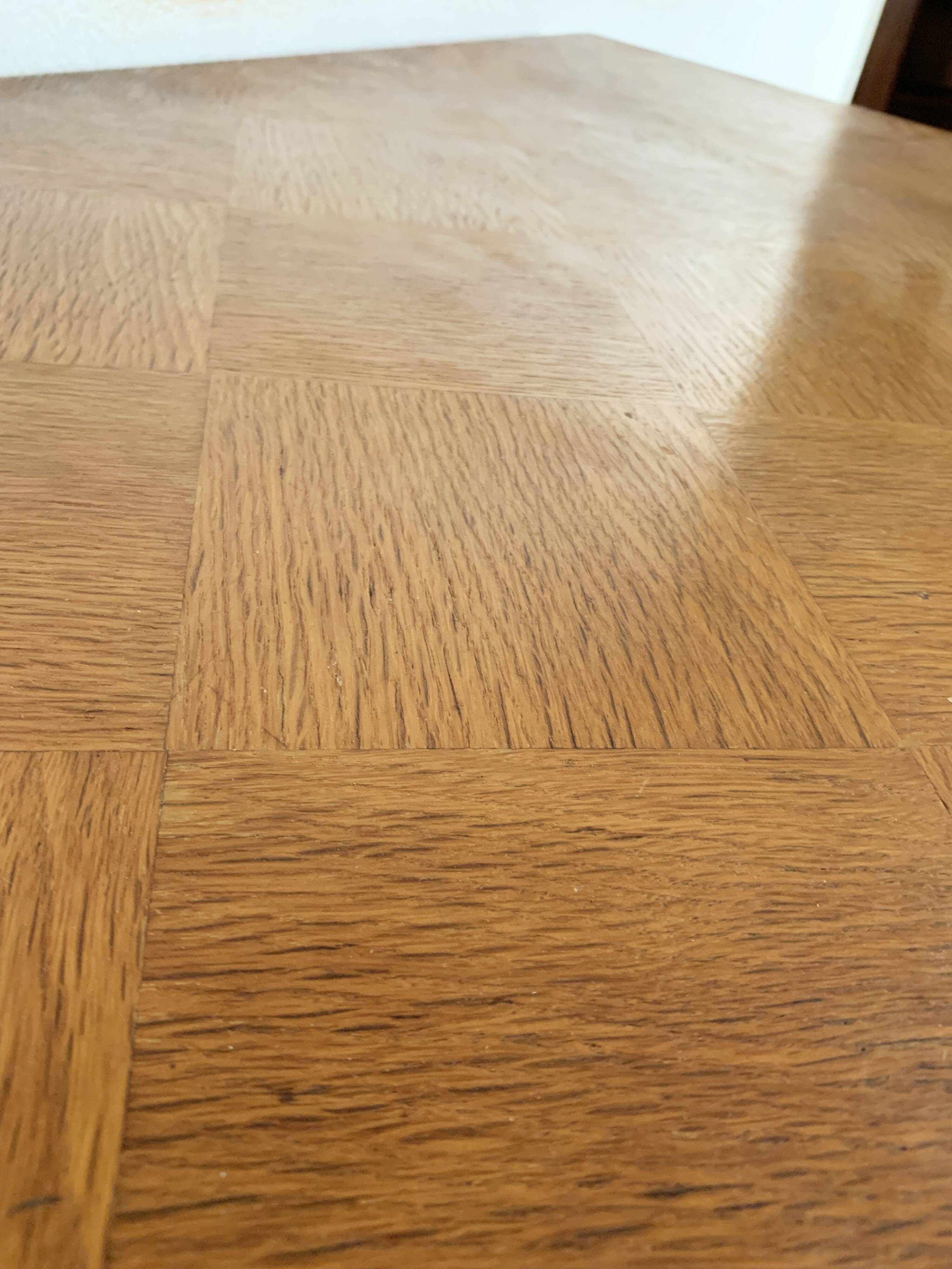 Table portefeuille vintage des années 60 en bois
