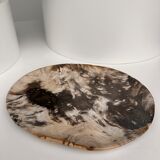 Very large empty pocket or petrified wooden flat