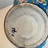 Longwy enamel basket