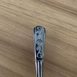 Old chrome shell butter dish