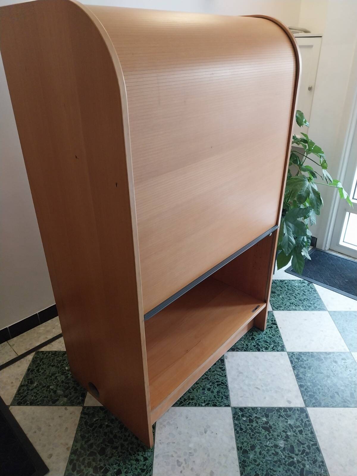 Vintage IKEA secretary, "Effektiv" series in beech.