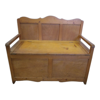Banc coffre ancien