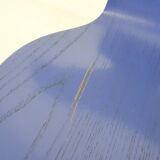 Arne Jacobsen for Fritz Hansen ultramarine (L15) wooden "Ant" chair, Denmar