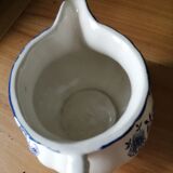 Milk jar Sarreguemines Lancaster