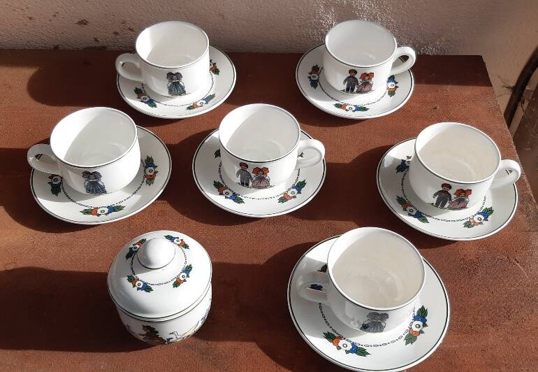 Coffee service Villeroy & Boch model "Hansi d’Alsace"