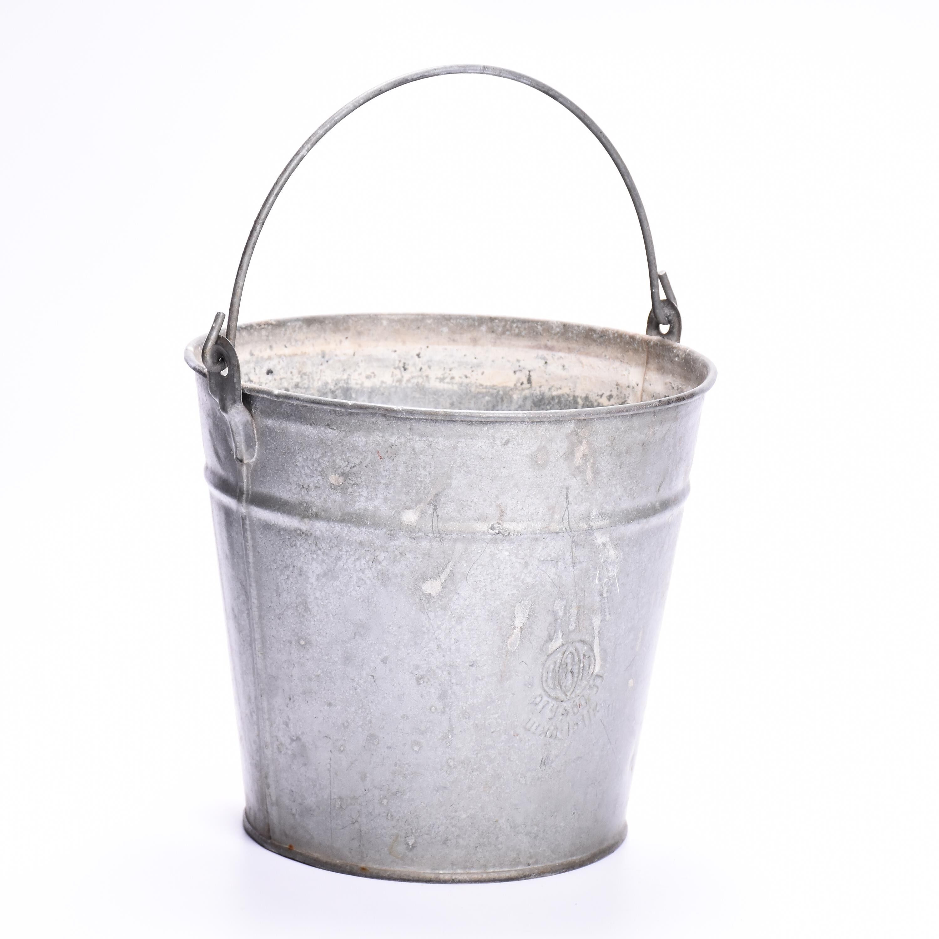 Vintage zinc bucket