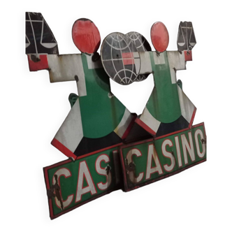 Enseigne casino  design 1930 cassandre
