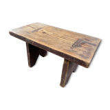 Stool rests feet rustic fir