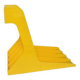 Yellow plastic vinyl racks from the 70s