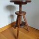 Adjustable screw tripod stool