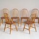 Set of 6 chairs Sven Erik Fryklund for Hagafors, model 16, Sweden, 1950