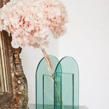 Mint green arch vase