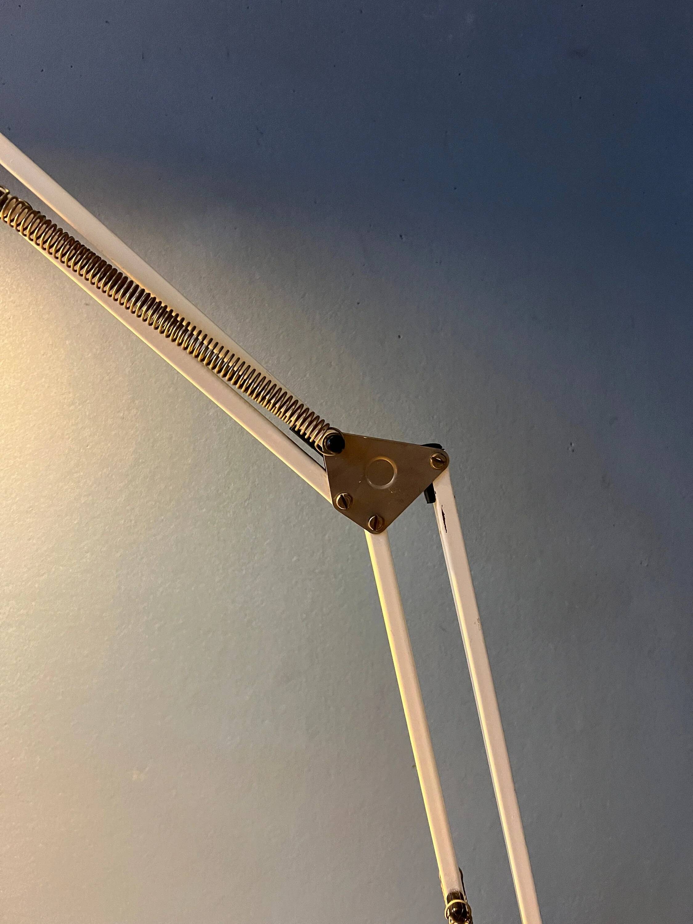 Lampe de bureau vintage avec mécanisme de pince