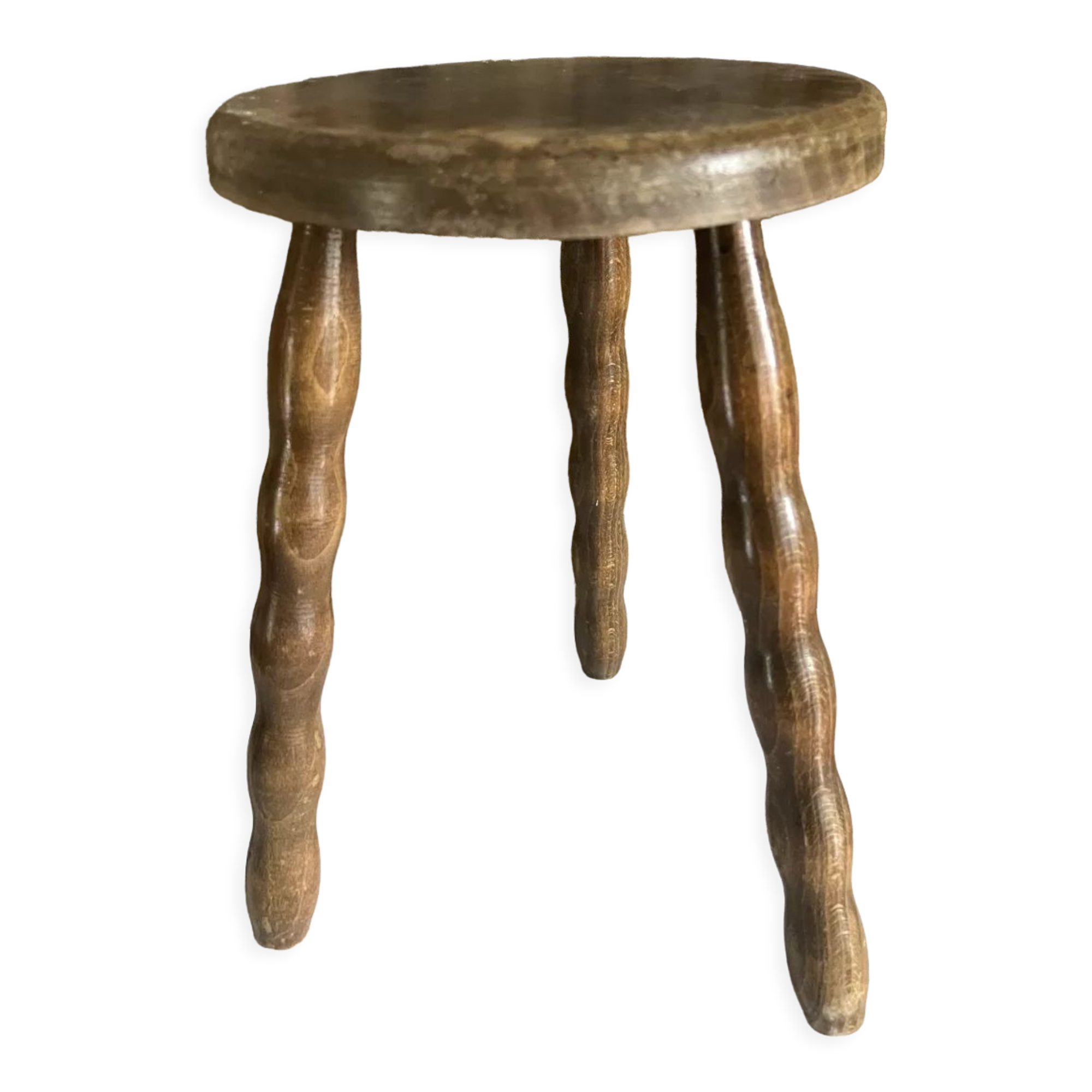 Tripod wooden stool