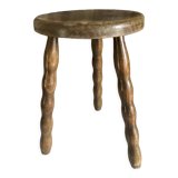 Tripod wooden stool