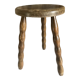 Tabouret en bois tripode