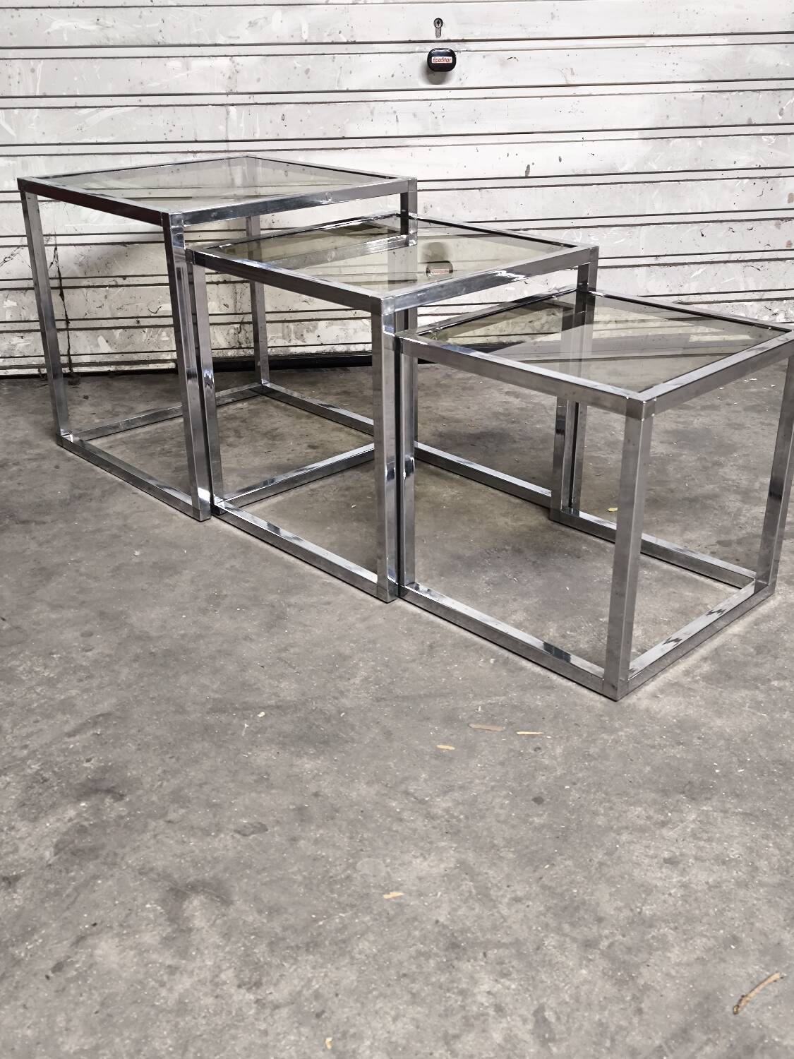 Vintage nesting tables