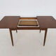 Table à manger extensible design danois en teck années 1960