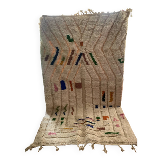 Tapis Berbère Marocain Fait Main – Pièce Unique