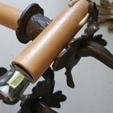 Pair of Louis XV bronze wall lamps
