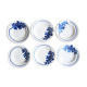 6 soup plates Badonviller